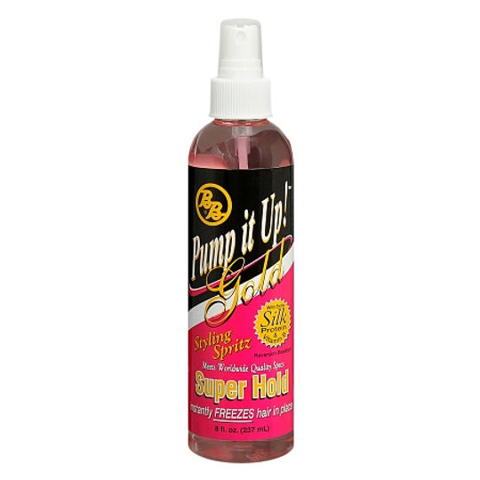 Pump It Up Gold Super Hold Styling Spritz